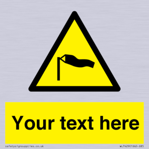 Custom Warning strong winds